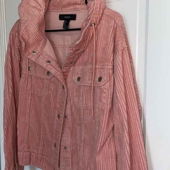 Corduroy Button Up Jacket - Picture 2 of 3